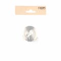 Miniatyrbillede 2 af 4: Nøglehul EDM 85448 Pera 707 Aluminium nikkel Ø 50 x 10 mm