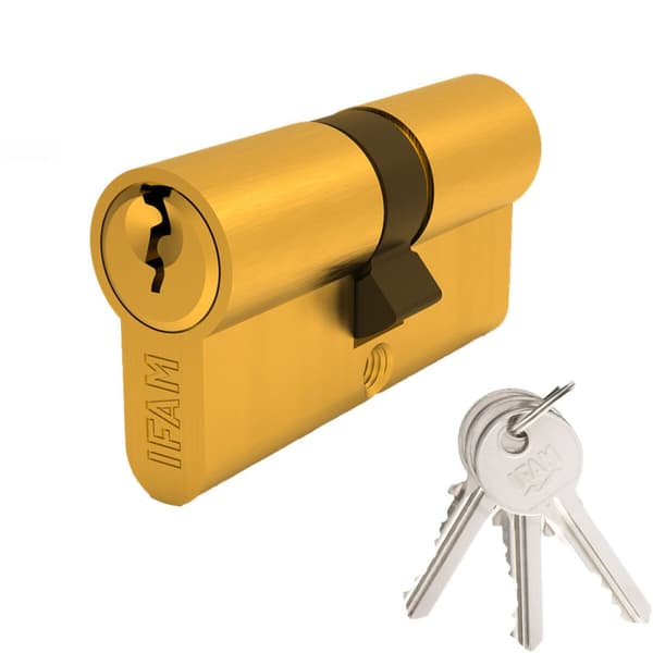 Sikkerhedcylinder IFAM Start STS3030 Kobber Stål