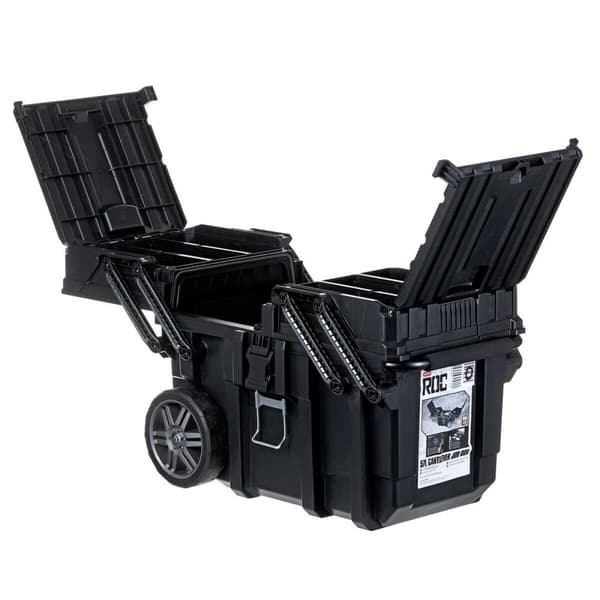 Værktøjskasse Keter 238270 Metal Naturgummi Polykarbonat Plastik 37,3 x 41 x 64,6 cm