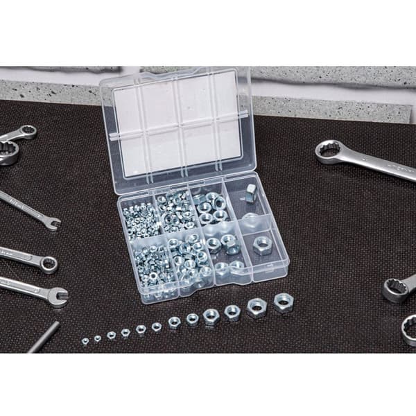 Set Møtrikker Black & Decker 270 Dele