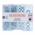 Miniatyrbillede 1 af 3: Set Møtrikker Black & Decker 270 Dele
