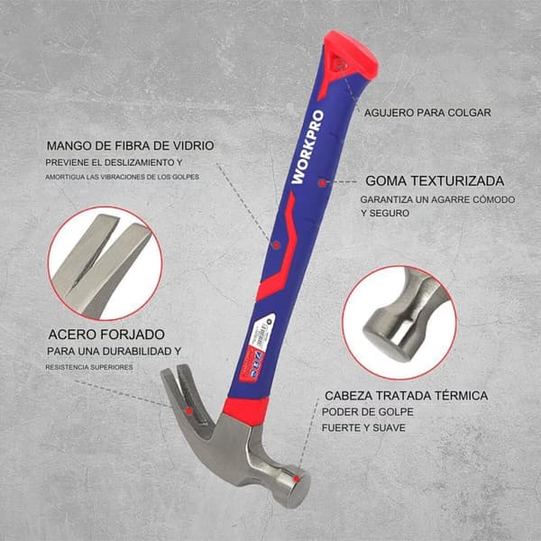 Hammer Workpro 225 g Tømrerarbejde