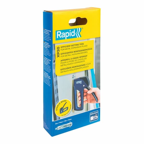 Placeringsværktøj til gips, gipsvægge og hule vægge Rapid XP30 5001539