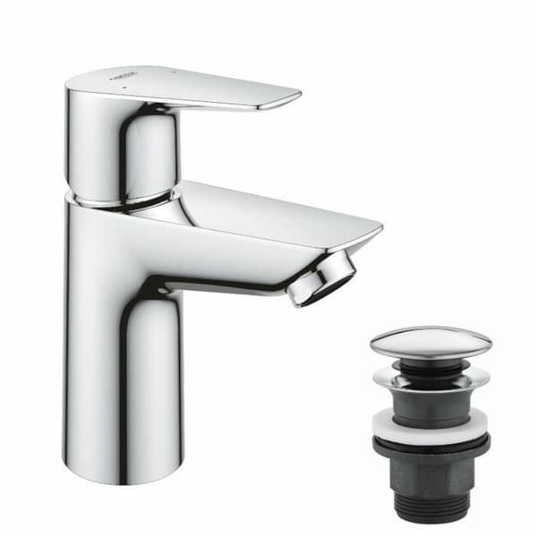 Hane med blandingsbatteri Grohe Start Edge Kobber