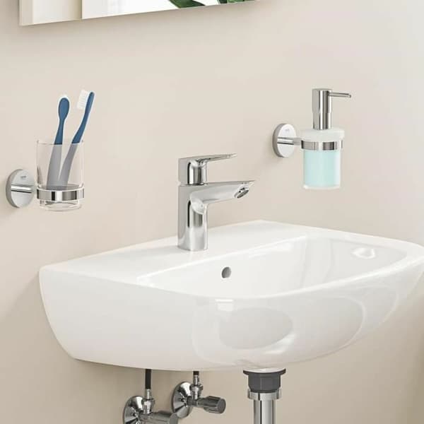 Hane med blandingsbatteri Grohe Start Edge Kobber