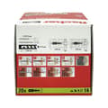 Pikkukuva 3 / 4: Nappulakengät Fischer DuoPower 538244 Ø 14 x 70 mm Nylon (20 osaa)
