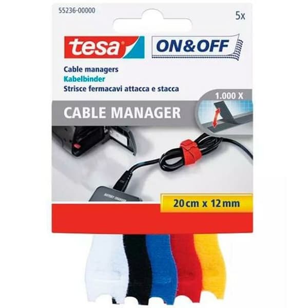 Förlängningssladd TESA On & Off (5 antal)