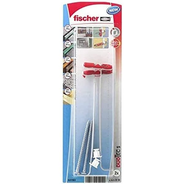 Låda med skruvar Fischer duotec (2 antal)