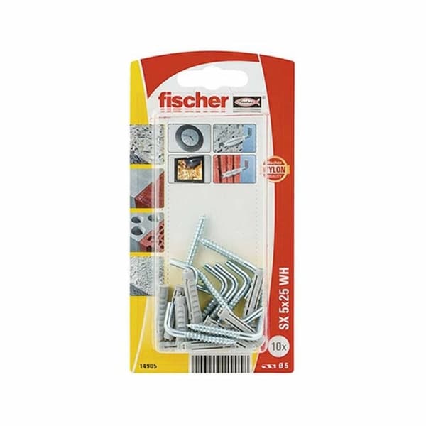 Bandhakar Fischer 14905 Dobbar 5 x 25 mm 10 antal
