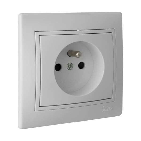 Plug-in base Solera erp60fu Ranska Eurooppalainen 250 V 16 A Upotettu, sisäänrakennettu