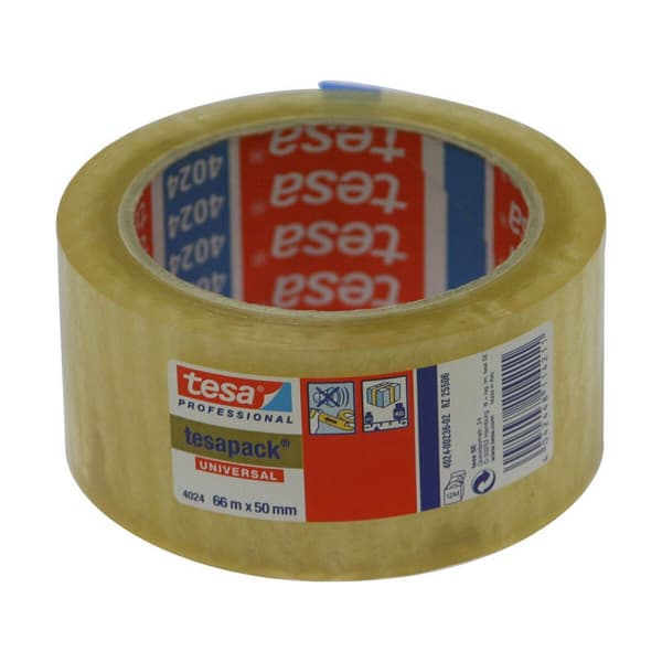 Självhäftande band TESA Transparent (50 mm x 60 m)