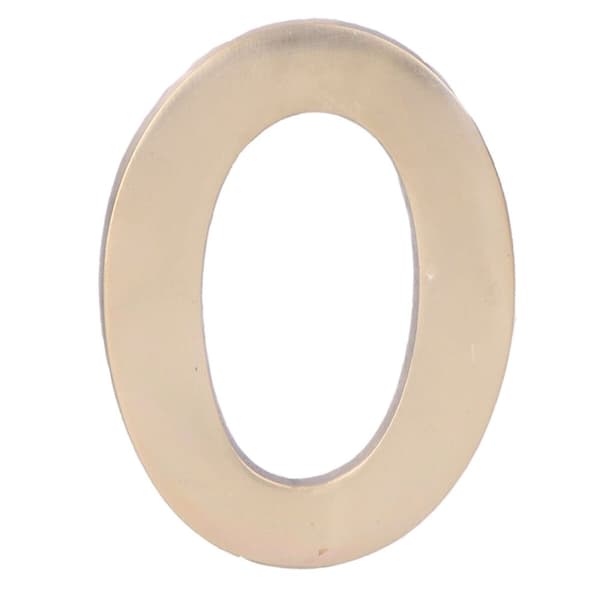 Siffror EDM 85032 0 Gyllene Mässing