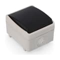 Miniatyrbilde 1 av 3: Bryter EDM IP44 65 x 80 x 55 mm 6,5 x 8 x 5,5 cm