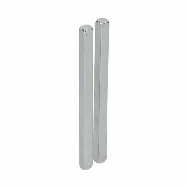 Espagnolette-lås med firkantet stang EDM 85629 CDD01 Stål 6 x 90 mm (2 enheder)