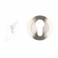 Miniatyrbillede 4 af 4: Nøglehul EDM 85448 Pera 707 Aluminium nikkel Ø 50 x 10 mm