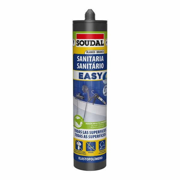 Tiivistysaine Soudal Easy 158090 Kylvyt Valkoinen 290 ml