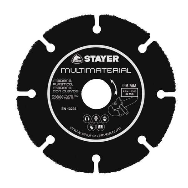 Skæreskive Stayer Ø125 x 22,2 mm Alle slags materialer