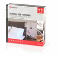 Miniatyrbillede 2 af 6: Dobbeltsidet Tape Velcro Hvid 20 mm x 25 m