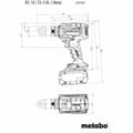 Pikkukuva 4 / 4: Ruuviväännin Metabo BS 18 LTX-3 BL I