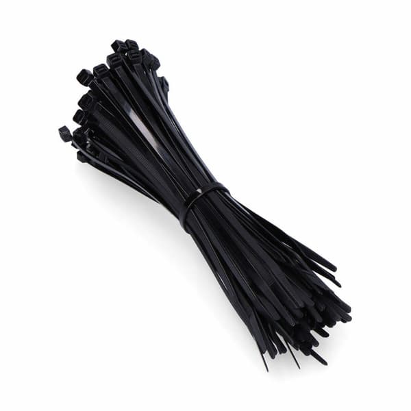 Nylonkabelband Fischer Svart 15 cm (100 antal)