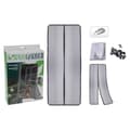 Miniatyrbillede 1 af 5: moskitonet Progarden Magnetisk 2 Dele Døre Glasfiber Sort (50 x 220 cm)
