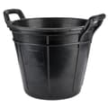 Miniatyrbillede 1 af 2: Spand med hanke Bellota 18 L industriel Sort Latex gummi Afvisende