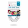 Miniatyrbilde 2 av 2: Kabelstropper med Borrelås Velcro One-Wrap Strap (25 enheter)