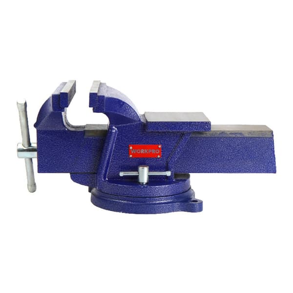 Skruvstycke med sugpropp Workpro 100 mm