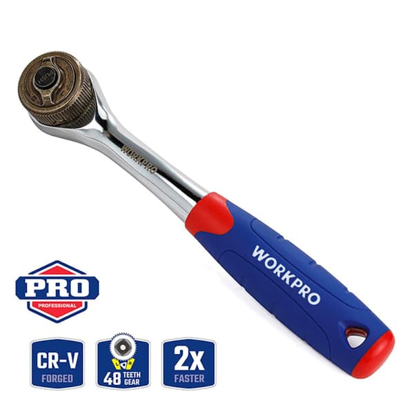 Räikkäavain Workpro Double Drive 3/8"