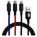 Miniatyrbild 1 av 2: Kabel Micro USB Subblim Premium 3in1