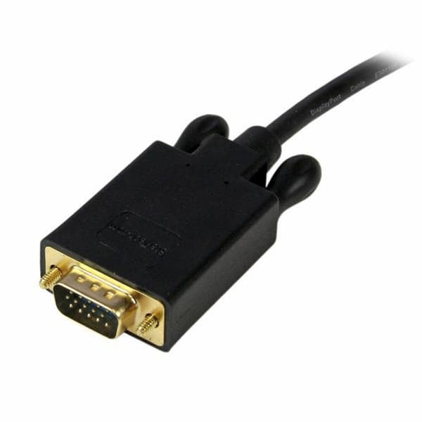 DisplayPort till VGA Adapter Startech DP2VGAMM6B (1,8 m) Svart 1.8 m