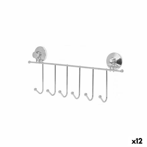 Dörrhängare Berilo CN-W6753-4 Stål ABS 39 x 16 x 4,5 cm (12 antal)