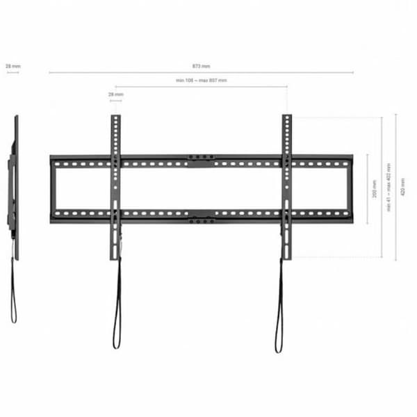 Vägghållare Aisens WT90F-119 37" -90" (1 antal)