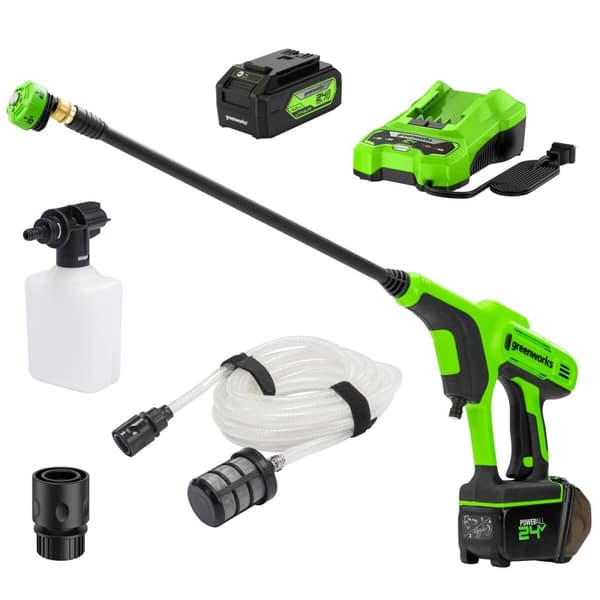Jet Tvätt Greenworks G24PWK4 300 W 24 V 180 l/h