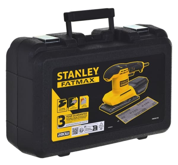 Orbital sander Stanley FMEW214K-QS 280 W 187 x 90 mm 24000 spm