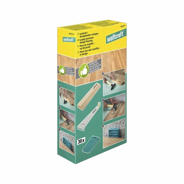 Set för att lägga laminat- och designgolv Wolfcraft 6975000