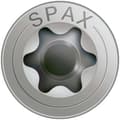 Miniatyrbillede 2 af 3: Æske med skruer SPAX Træ Rustfrit stål Fladt hoved 25 Dele (4 x 35 mm)