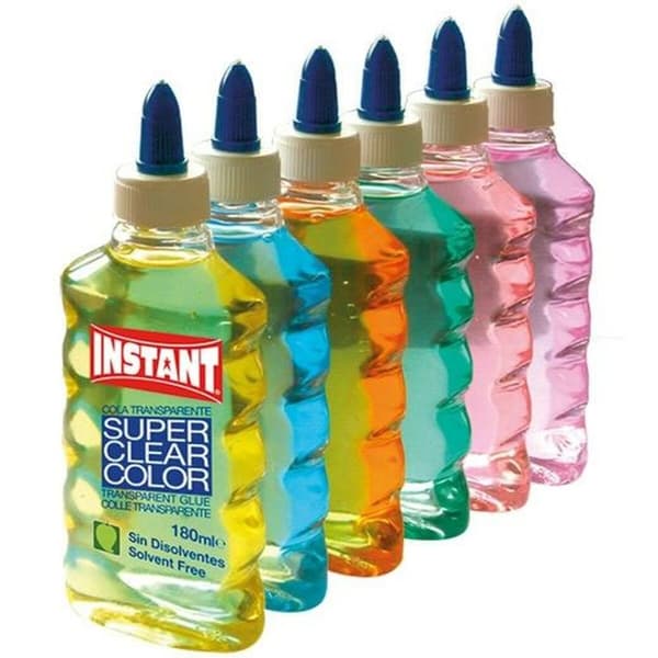 Gellim Playcolor Instant Multifarvet Gennemsigtig 6 Dele 180 ml