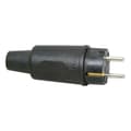 Miniatyrbillede 1 af 2: Socket plug kopp Sort IP44 16 A