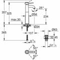 Miniatyrbillede 3 af 3: Washbasin Siphon Grohe Metal