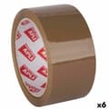 Miniatyrbillede 1 af 2: Selvklæbende bånd Apli Brun 48 mm x 66 m (6 enheder)