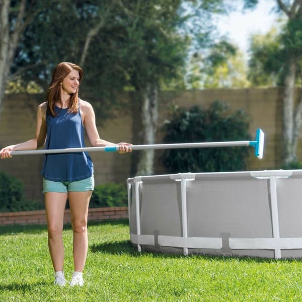 Buet børste til swimmingpool Intex Væg 25,4 x 14 x 17 cm