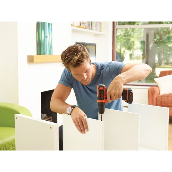 Skruetrækker Black & Decker BDCDD12KB-QW 10,8 V