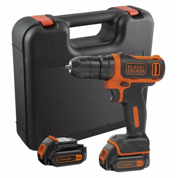 Skruetrækker Black & Decker BDCDD12KB-QW 10,8 V