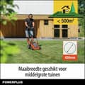 Miniatyrbillede 4 af 5: Batteri plæneklipper Powerplus Powdpglws2 40 V Ø 42 cm