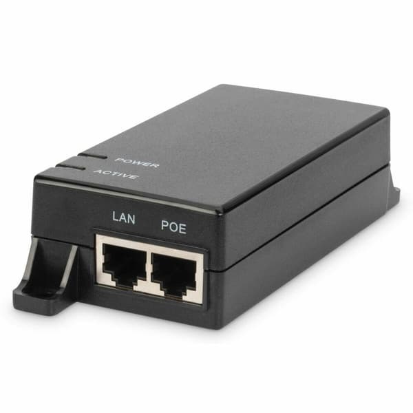 KÄYTETTY PoE Injektori Digitus DN-95102-1 Musta (Kunnostetut Tuotteet A+)
