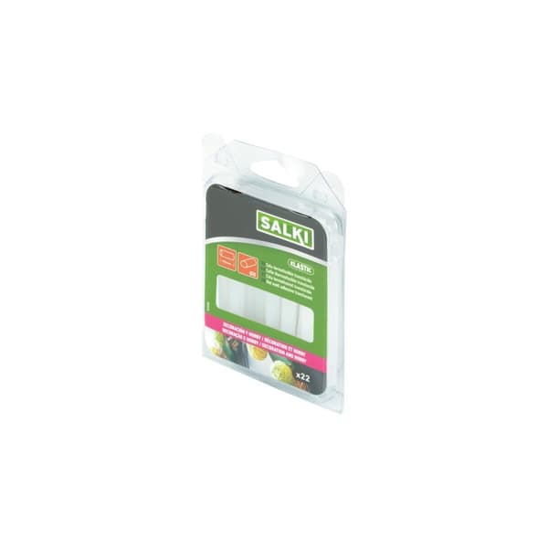 Kuumaliimapuikot Salki 430308 Sisustus Ø 8 x 95 mm 105 g Läpikuultava (22 osaa)