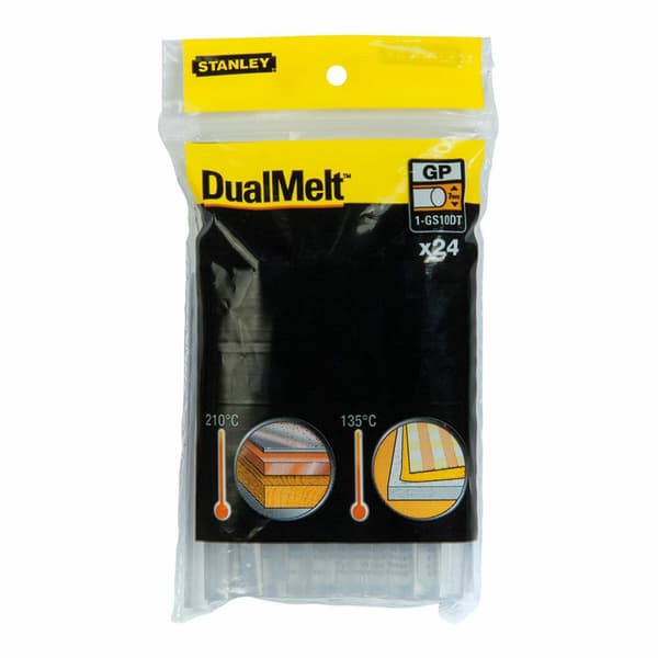 Kuumaliimapuikot Stanley Dual Melt 1-GS10DT Ø 7 x 100 mm (24 osaa)