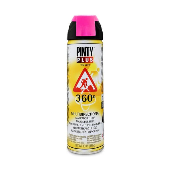 Spraymaali Pintyplus Tech T184 360º Fuksia 500 ml