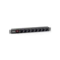 Miniatyrbillede 2 af 2: Schuko 19 "8 Way multistikdåse Equip 333283